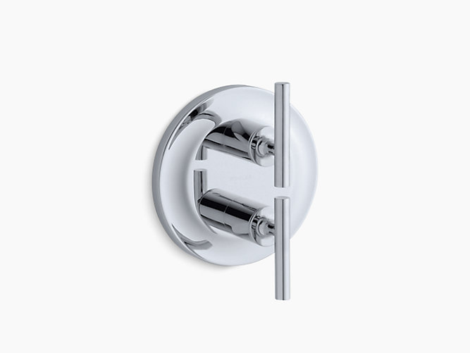 Kohler - Purist  Stacked thermostatic valve trim with lever handle